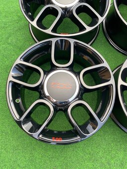 ALU KOLA FIAT 500 4X98 R15’ BLACK EDITION - 6
