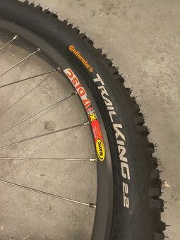 Zapletená kola 26" NOVATEC / MAVIC / Continental - 6