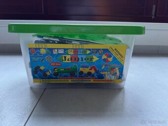 Tři velké stavebnice Morphun – komplet, různé velikosti (cca - 6