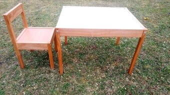 Dětský stolek a jedna židle IKEA - 6