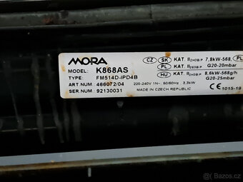 Kombinovaný sporák Mora K 868 AS - 6