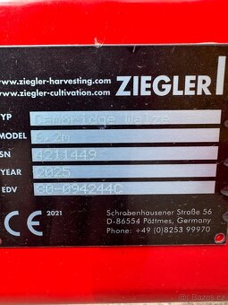 Ziegler cambridge válce 6,2m - 6