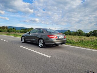 Mercedes Benz E coupe 350 CDI AMG - hnědá kůže - 6