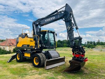 Kolové rypadlo Volvo EW160E s rotátorem - 6