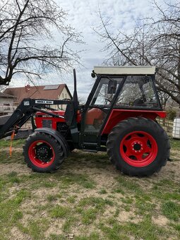ZETOR 7745 s čelákem QUICKE + lopata - 6