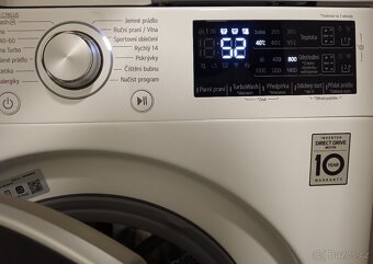 LG pračka nová, krásná a chytrá (: - 6