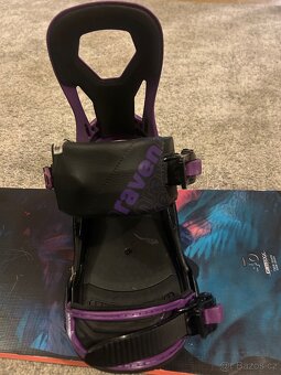 Snowboard 140cm Gravity Thunder 20/21 junior + vázání - 6