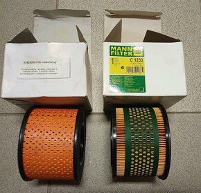 2x Vzduchový filtr C 14 200, 2x FILTER C 1233 - 6