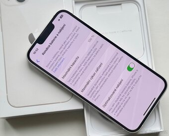 iPhone 13 Starlight BATERIE 100% TOP - 6