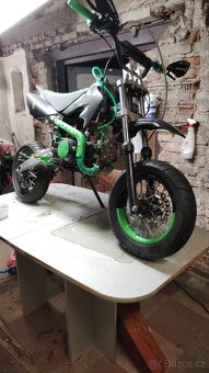 Prodám pitbike 125ccm supermoto - 6