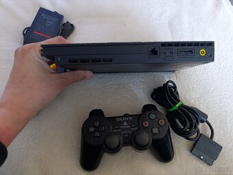 PS2 PlayStation 2 Slim + Hry - 6
