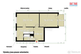 Prodej bytu 2+1,60m²+ lodžie, Plzeň, ul. Elišky Krásnohorské - 6