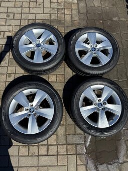ORIGINÁL Alu Škoda NYOTA R16, 5x100 - ZÁNOVNÍ, LETNÍ - 6