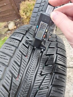 17" alu kola Škoda 5x100 model Savio + zimni pneu 215/40 - 6