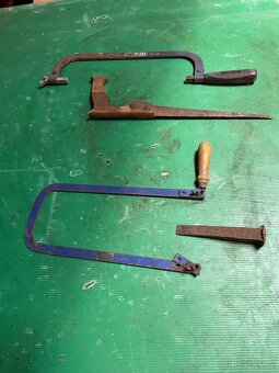 lupinková pilka, pilka na železo a zlodějka - 6