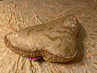 Dekorační polštář, přehoz, malovaný polštář - 6