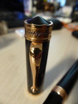 Prodám Montegrappa pero zlacené - 6