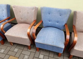 Křesla "ala" Halabala 2ks - 6