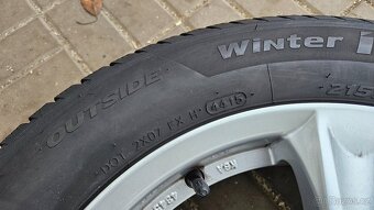 Zimní Sada Alu 5x114.3 215/60 R17 Hyundai Tucson - 6
