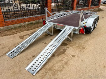 PROFI přepravník minibagrů, 300x150 cm, 2700 kg, 130 km/h - 6