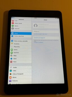 iPad mini 1 32gb wifi Cerny. Ios 9 - 6