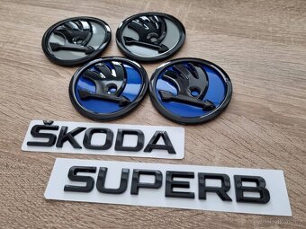 Skoda znaky - nápis čierny logo znak VRS nadpis - 6
