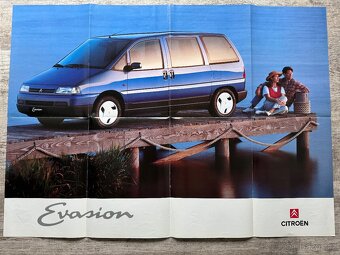 Citroën Xantia, Citroën Evasion - prospekty a katalogy - 6