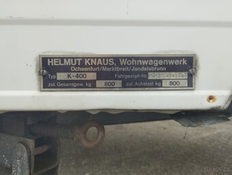 Karavan Knaus 400 na pevné stání - 6
