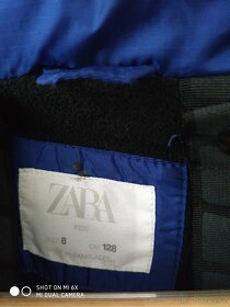 Dětská zimní bunda Zara,128 cm - 6