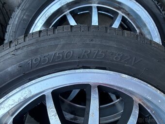 ALU kola 4x100 + letní pneu 195/50 R15 - 6