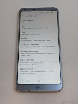 LG G6 4/32b blue. Nova baterie. Záruka 6 měsíců. - 6