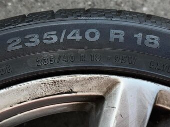 Original ALU kolo 1x VW Kansas 18" 8J ET44 pneu 235/40/R18 - 6