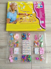 Korálky (dětské sady k výrobě šperků, náramků..) - nové - 6