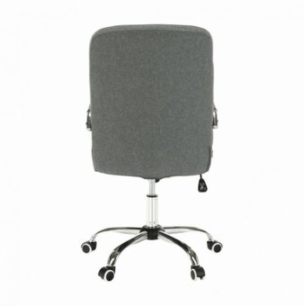 Kancelářské křeslo, kancelářská židle, šedá, MORGEN - 6