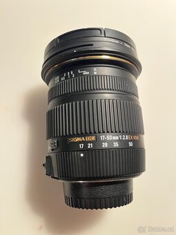 Objektiv Sigma 17–50mm F2.8 - 6