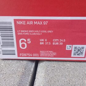 Nike air max 97 lt smoke grey volt cool grey - 6