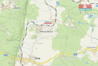 Prodej pole, 158931 m², Velečín - 6