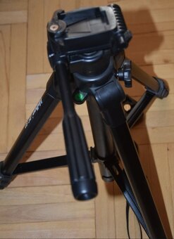 Stabilní tripod / stativ VELBON DF60, kvalitní -foto kamera - 6