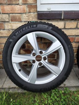 Disky Audi se zimními pneu Michelin Alpine6 225/50 R18 94H - 6