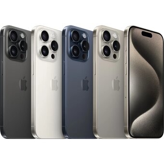 Apple iPhone 15 Pro 128GB, White Titanium, PERFEKTNÍ STAV - 6