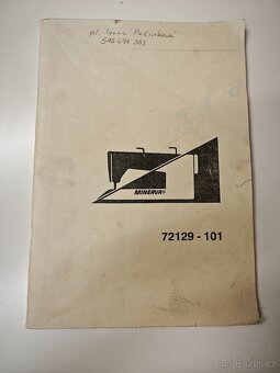 Šicí stroj Minerva 72129-101 - 6