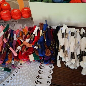 Vyšívací bavlky + předlohy - 6