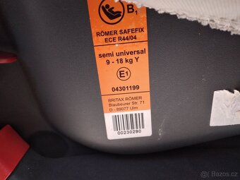 Autosedačka Römer Britax - 6