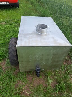 Cisterna na vodu za traktor, malotraktor, lejta, napáječka - 6