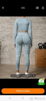 Sportovní fitness komplet/leginy - 6