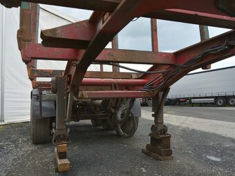 Umikov NPK 39T - návěs pro přepravu dřeva - 6