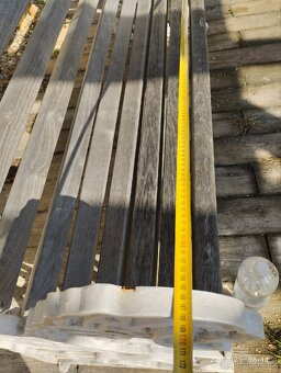 Litinová lavička akát - 6