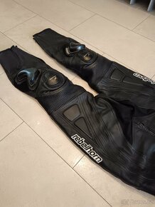 Rebelhorn-Pánská kožená moto kombinéza, dvoudílná - 6