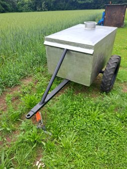 Cisterna na vodu za traktor, malotraktor, lejta, napáječka - 6