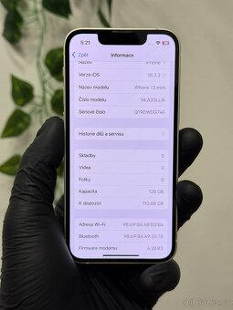 iPhone 13 mini 128GB bílý - 6